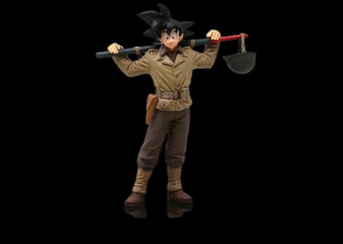 Banpresto Dragon Ball Z World Colosseum 2 Volume 4 Goku Figure Brown