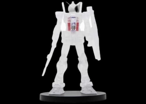 Banpresto Mobile Suit Gundam Internal Structure RX-78-2 Gundam Weapon Version B Figure Clear