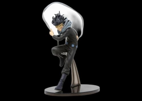 Banpresto My Hero Academia The Amazing Heroes Volume 6 Aizawa Shouta Eraser Head Re-Run Figure Black
