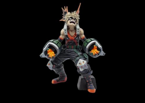 Banpresto My Hero Academia World Colosseum Modeling Academy Super Master Stars Piece The Katsuki Bakugo Two Dimensions Figure Green