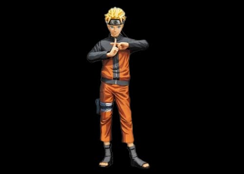 Banpresto Naruto Shippuden Grandista Nero Uzumaki Naruto Manga Dimensions Figure Orange