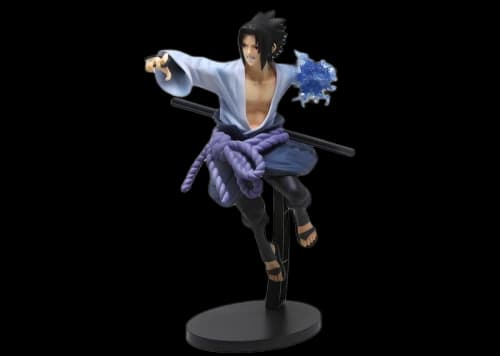 Banpresto Naruto Shippuden Vibration Stars Uchiha Sasuke Figure Blue