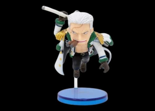 Banpresto One Piece World New Series Vol. 4 Smoker Figure White