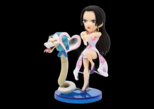 Banpresto One Piece World The Great Pirates 100 Landscapes Vol. 5 Boa Hancock Figure Pink