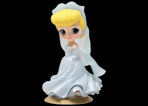 Banpresto Q Posket Disney Character Dreamy Style Special Collection Volume 2 A Cinderella Figure White