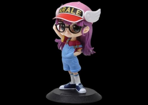 Banpresto Q Posket Dr. Slump Arale-Chan Arale Norimaki Version A Figure Purple