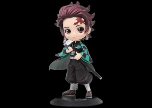 Banpresto Q Posket Kimetsu No Yaiba Tanjiro Kamado Version A Figure Green
