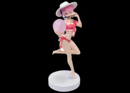 Banpresto Re:Zero Starting Life in Another World Exq Figure Ram And Rem Special Assort Volume 2 A Ram Figure Pink