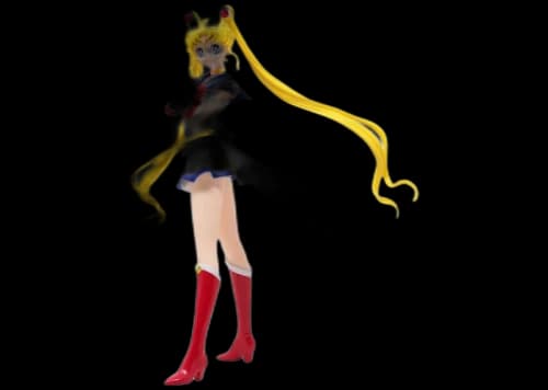 Banpresto Sailor Moon Eternal The Movie Glitter And Glamours Super Sailor Moon Version A Figure White & Yellow