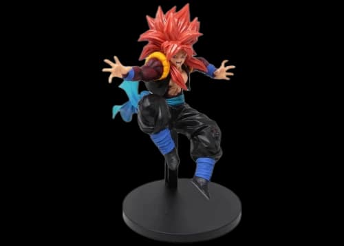 Banpresto Super Dragon Ball Heroes 9th Anniversary Figure Super Saiyan 4 Xeno Gogeta Figure Red