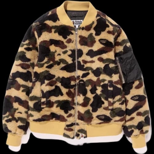 BAPE 1st Camo Boa Ma-1 Ma-1 (Ladies) Yellow