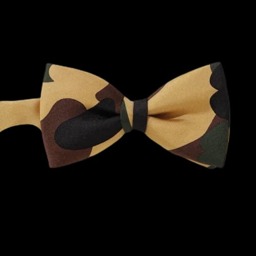 BAPE 1st Camo Bow Tie (FW20) Yellow