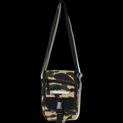 BAPE 1st Camo Mini Shoulder Bag Yellow