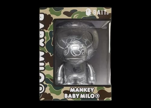 BAPE A Bathing Ape Baby Milo Artists Collection - mankey 8" Figure