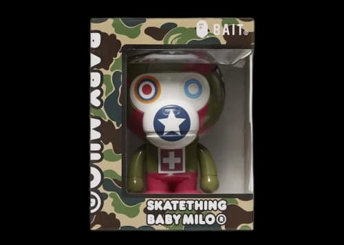 BAPE A Bathing Ape Baby Milo Artists Collection - SK8THING 8" Figure