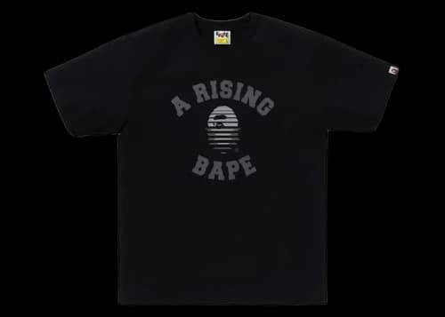 BAPE A Rising Bape Tee Black