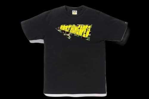 BAPE ABC Arrow Tee Black/Green