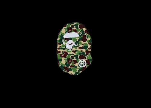 BAPE ABC Camo Big Ape Tee White/Green