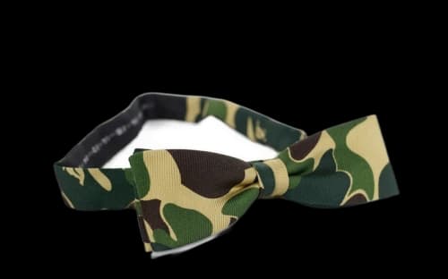 BAPE ABC Camo Bowtie Green