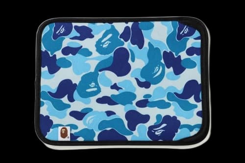 BAPE ABC Camo iPad Case Blue