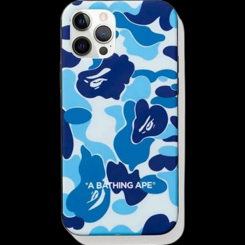 BAPE ABC Camo iPhone 12 Pro Case Blue
