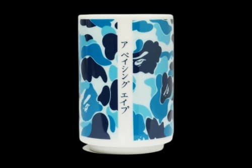 BAPE ABC Camo Japanese Tea Cup Blue