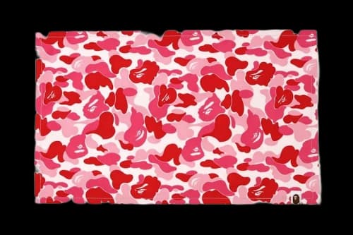 BAPE ABC Camo Place Mat Pink