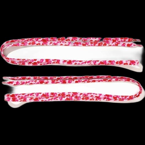 BAPE ABC Camo Shoelaces Pink