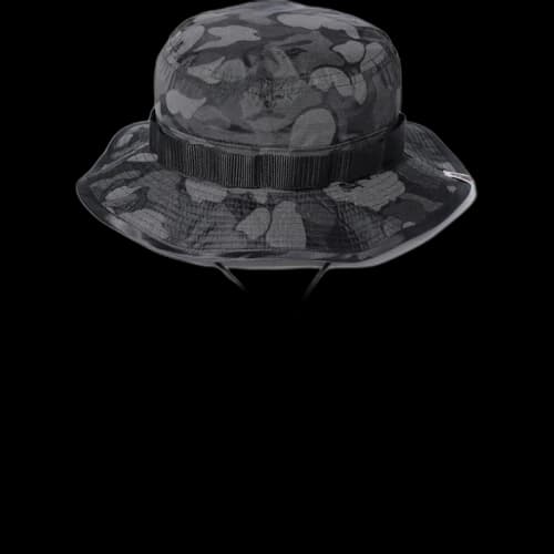 BAPE ABC Dot Reflective Boonie Hat Black