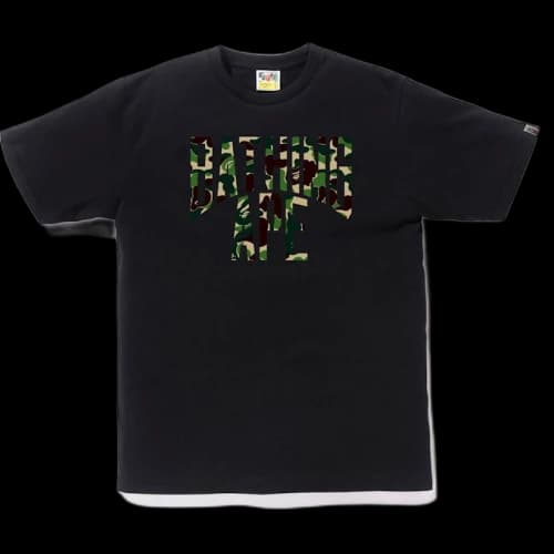 BAPE ABC NYC Logo Tee Black/Green