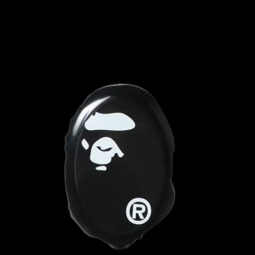 BAPE Ape Head Coin Pouch Black