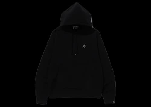BAPE Ape Head One Point Pullover Hoodie Black