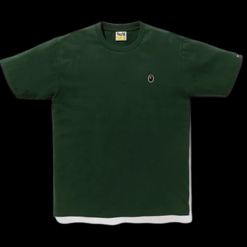 BAPE Ape Head One Point Tee Green
