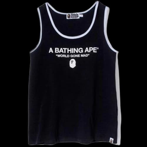 BAPE Ape Head Tank Top Top (Ladies) Black