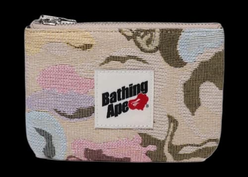 BAPE Art Camo Pouch Multicolor