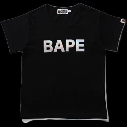 BAPE Aurora Ape Head Tee L Black