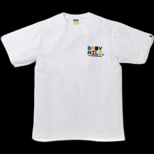 BAPE Baby Milo BMX Bunny Hop Tee White