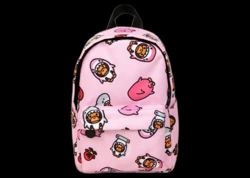BAPE Baby Milo Hard Backpack Pink