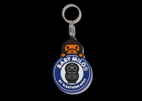 BAPE Baby Milo Rubber Keychain (Seibu Ikebukuro Store Exclusive) Multicolor