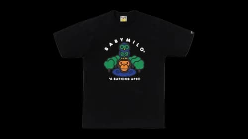 BAPE Baby Milo (Seibu Ikebukuro Store Exclusive) Tee Black