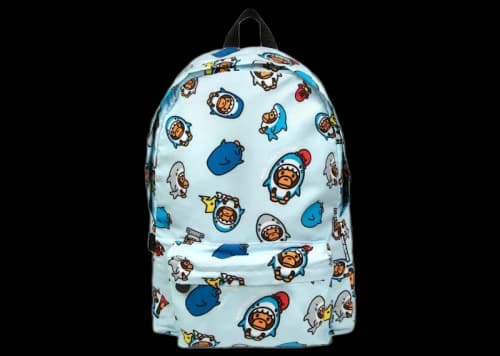 BAPE Baby Milo Soft Backpack Light Blue