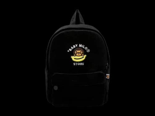 BAPE Baby Milo Store Medium Backpack Black