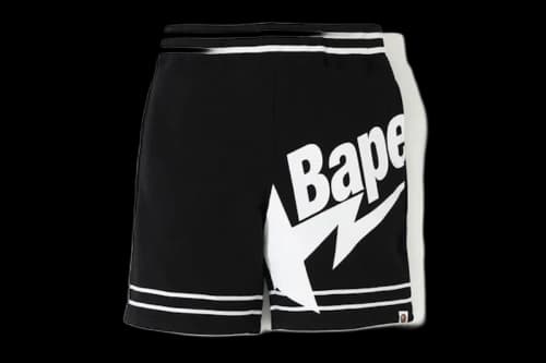 BAPE Bapesta Shorts Black