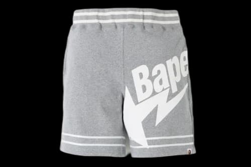 BAPE Bapesta Shorts Grey