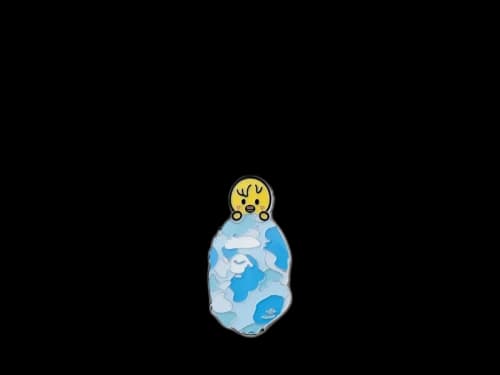 BAPE BBokari Keyring Sax