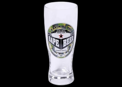 BAPE Beer Glass Clear