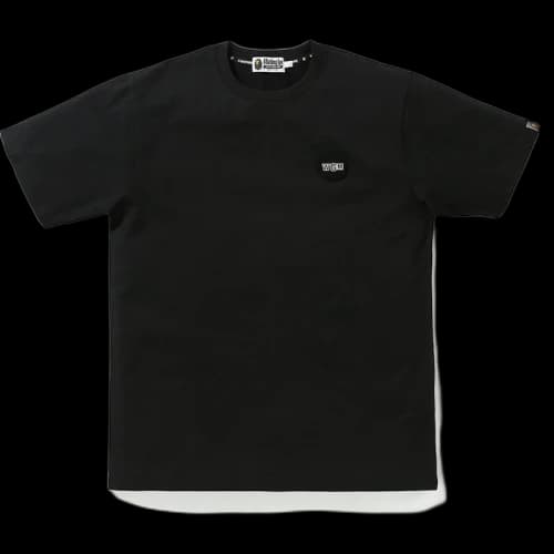 BAPE Big WGM Shark Emblem Wide Tee Black