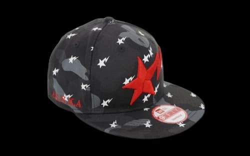 BAPE Blvck Color Camo Sta Snapback Black