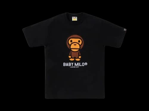 BAPE Boa Baby Milo Bapec Tee Black