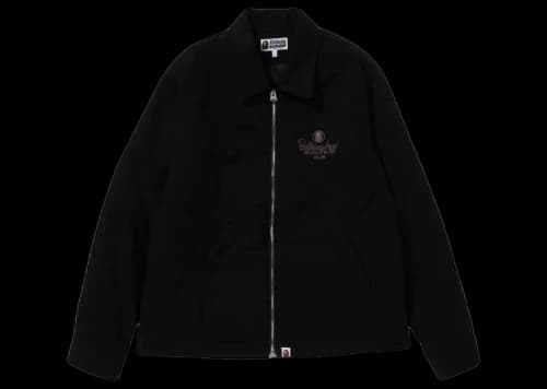 BAPE Canvas Work Jacket Black
